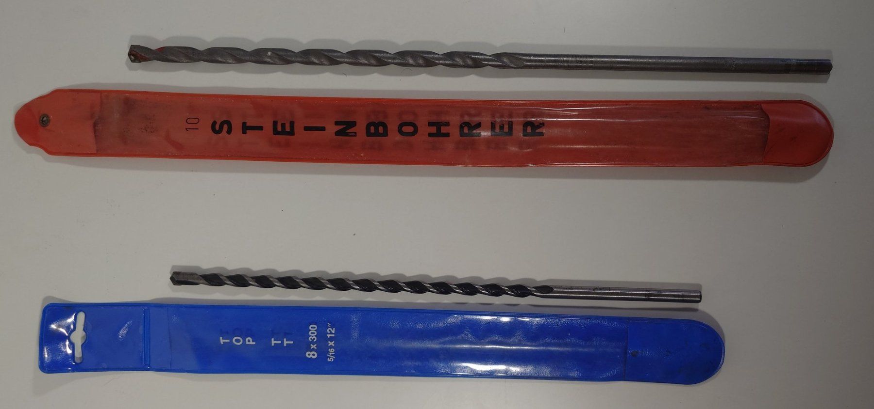 Tous les outils: Steinbohrer Set / Durchbruchbohrer 8mm & 10mm / 40cm – D'occasion à Ostermundigen par Chrisascht