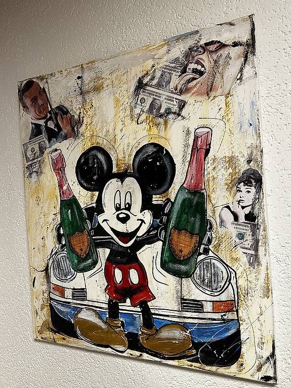 Figuren: Pop Art Mickey Mouse Art – Gebraucht aus Aesch BL von Cy92l 2