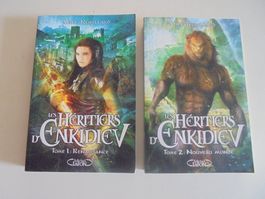 " Les héritiers d' Enkidiev " heroic fantasy volumes 1 et 2