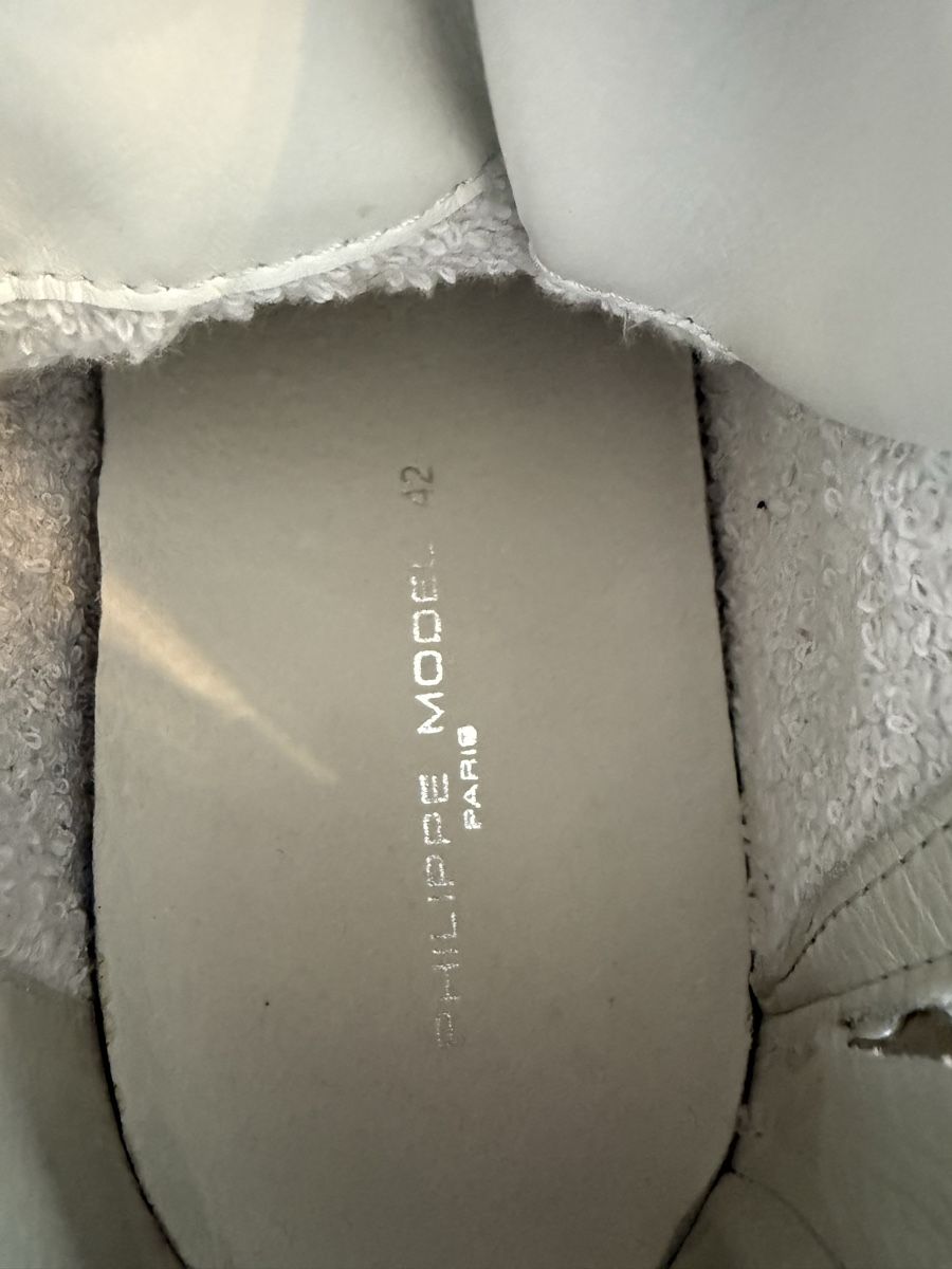 Herrenschuhe: Philippe Model High Top Sneaker weiss Grösse 42 – Neu (gemäss Beschreibung) aus Buchs AG von sportworld10 1