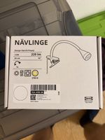 IKEA NÄVLINGE Klemmlampe 13" weiss neuwertig