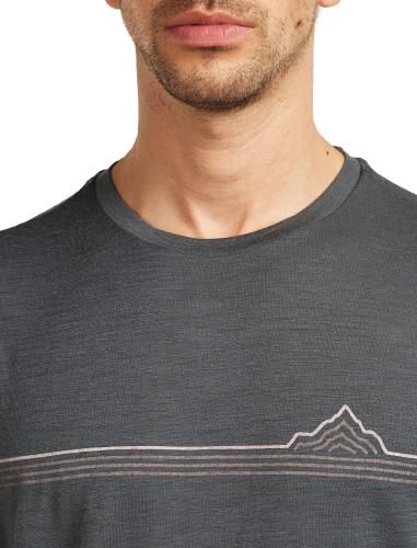 Icebreaker T-shirt: Icebreaker Men Merino 150 Tech Lite SS Tee Range Stripes ... – Nuovo e nell'imballaggio originale da St. Gallen venduto da sportglobe 6