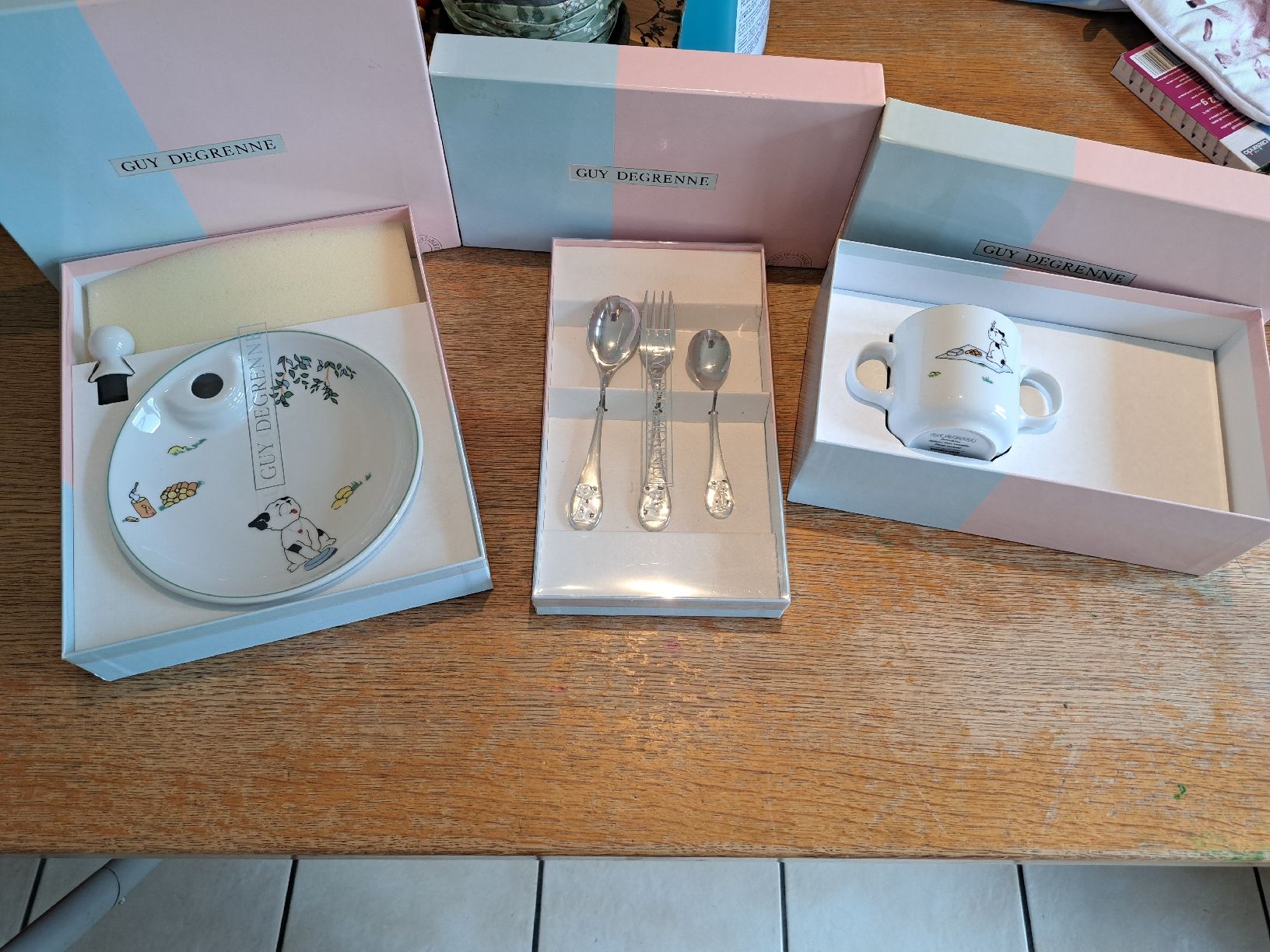 Set di piatti: Baby/Kinder geschirr – Nuovo e nell'imballaggio originale da Aarberg venduto da chr_9v67