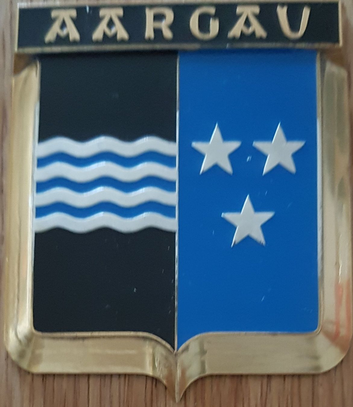 Schilder: Plakette / Schild AARGAU – Gebraucht aus Neuchâtel von Blondy_73