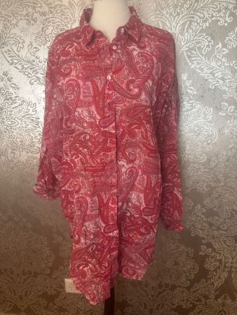 Bluse 100% Baumwolle Gr. L - neu