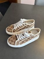Gucci Sneaker Canvas GG Monogram Damen Grösse 39 neuwertig