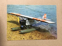 AK Flugzeug Dornier Merkur Modell 1:10 Verkehrshaus Luzern