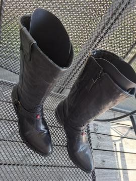 Damenschuhe: Lederstiefel Gr. 38  nur einmal getragen – Neu (gemäss Beschreibung) aus Sirnach von spilo01