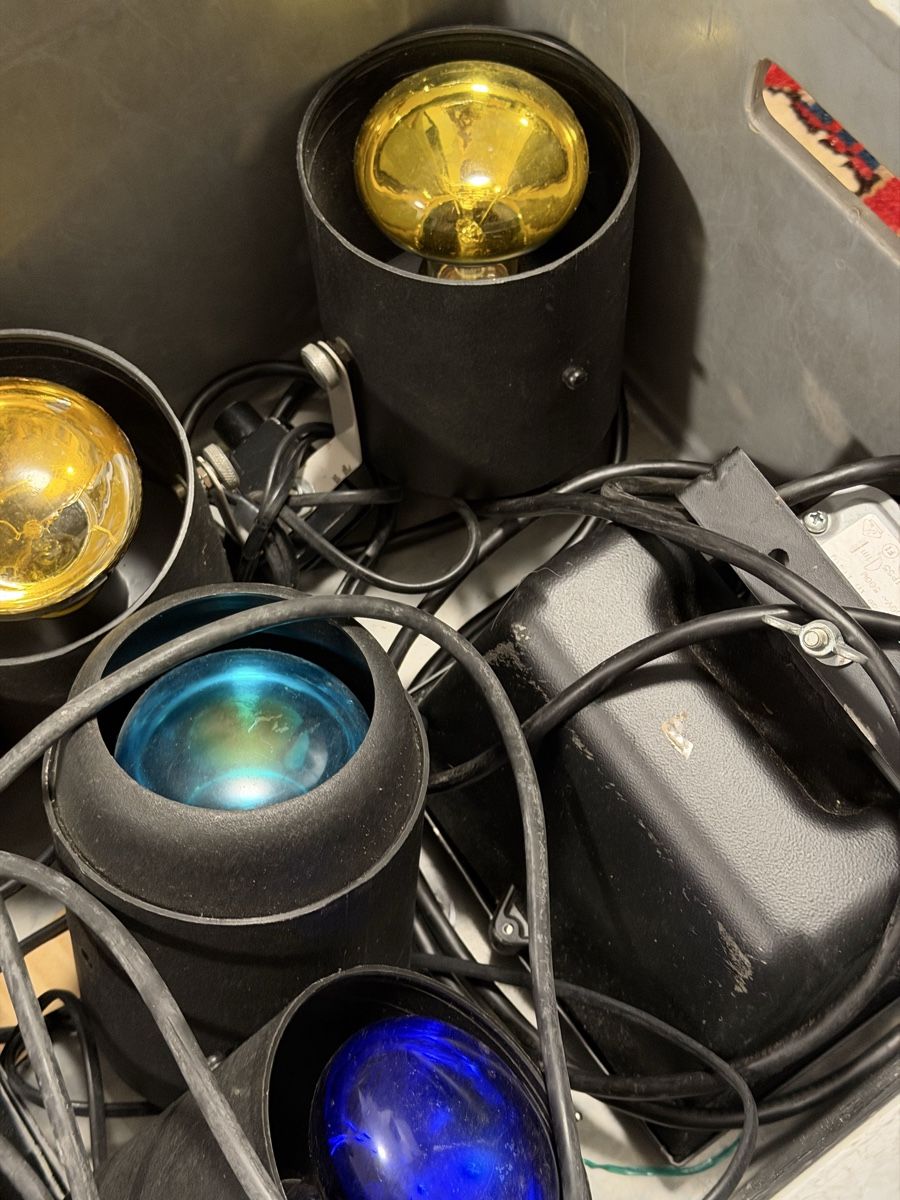 Lampade: Vintage Stage SpotLights+Coloured Spots! – Usato da Bussigny venduto da MusicMan89 3