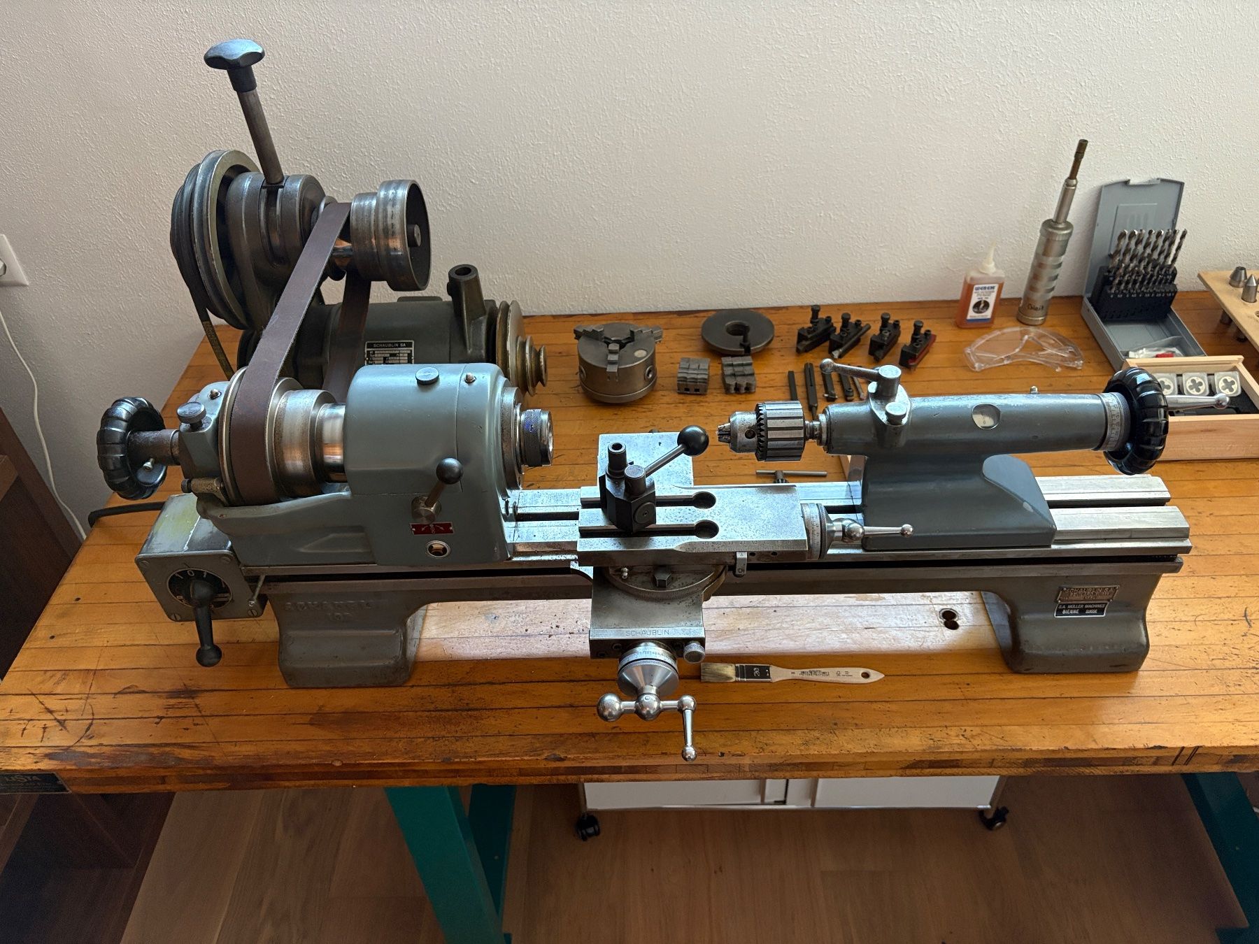 Schaublin Tutte le macchine: Drehbank - Schäublin 102 – Usato da Pieterlen venduto da RedPoint1976 2