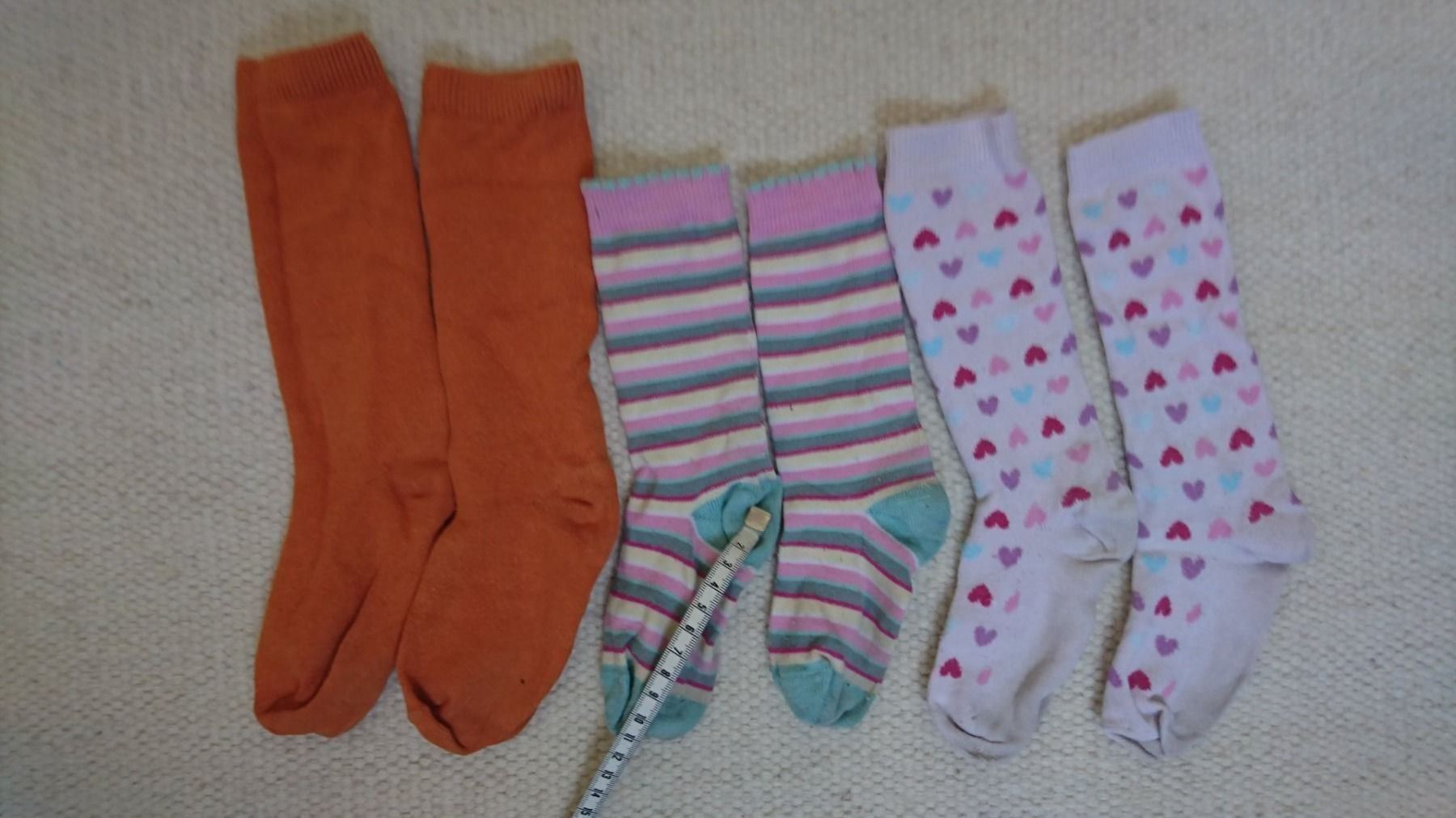 Calze per bambini: Kniesocken, 3 Stück, ca.11cm, Gr. ca. 98 – Usato da Basel venduto da Bar08 1