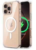 iPhone 16 Pro Max MagSafe Soft Silikon Case Hülle clear