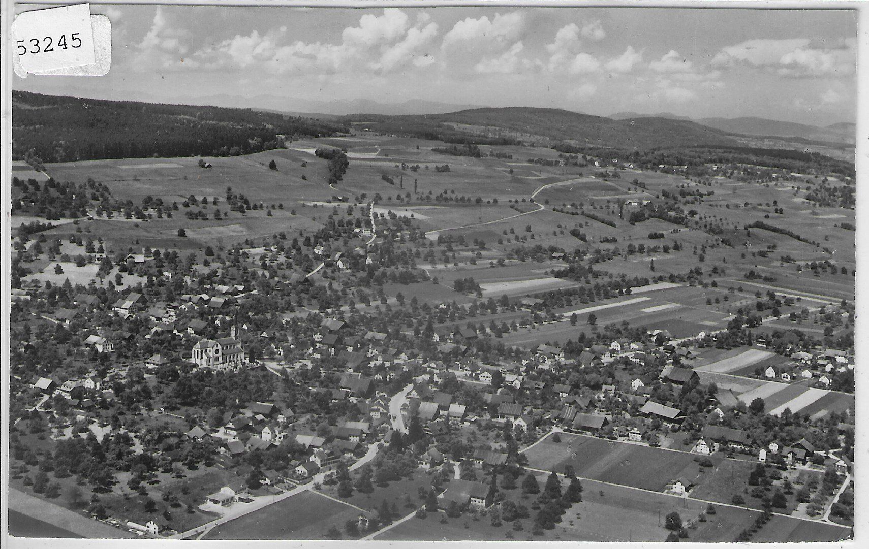 Cartoline postali: Boswil AG - Flugaufnahme – Usato da Ettingen venduto da Kartenplanet
