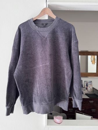 COS Sweat-shirt gris chiné 100% coton S