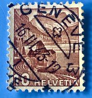 Landschaftsbilder Stempel Geneve