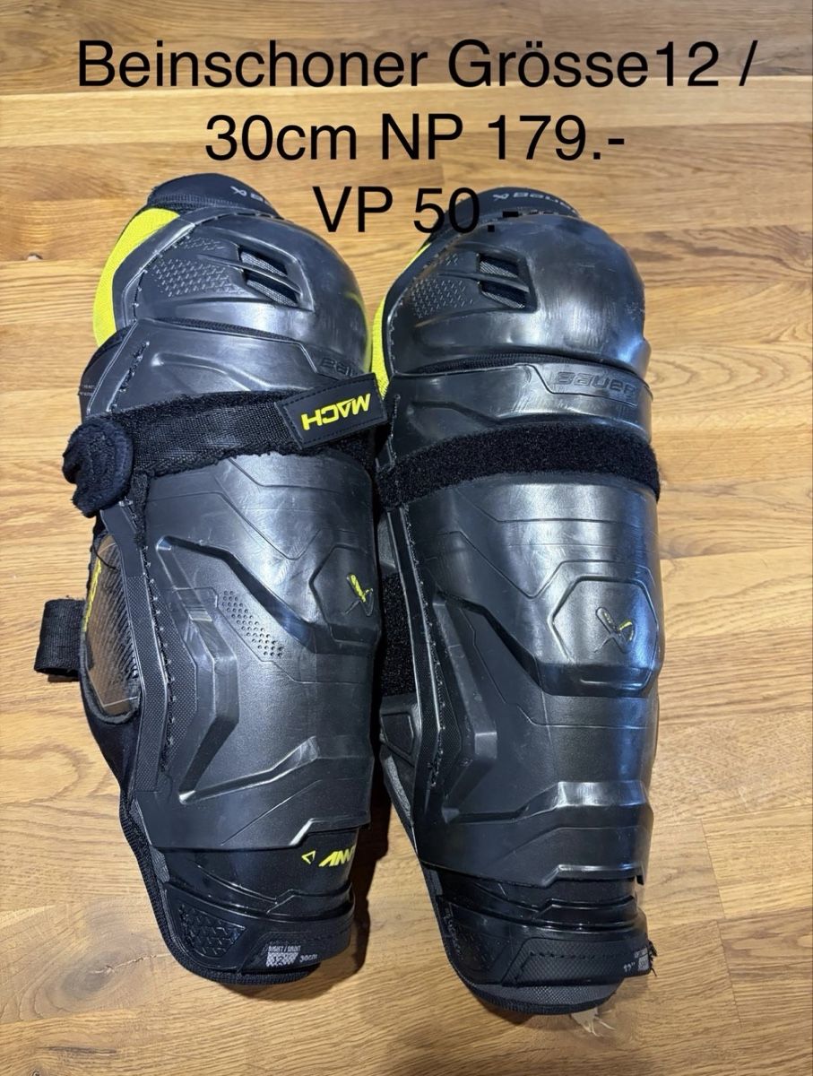 Bauer Protezioni & Imbottiture: Eishockey Beinschoner Bauer – Usato da Murten venduto da Hockeyfan82