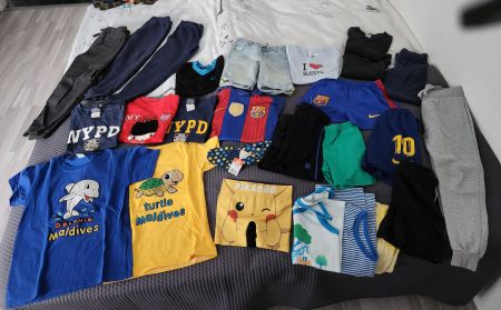 Kinderkleider Set Jungs Grösse 110 bis 128