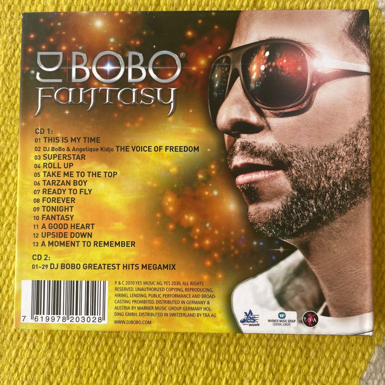 CD: DJ BOBO-2CD FANTASY (DIGIPACK) – Usato da Rorschacherberg venduto da CD-Roli 1