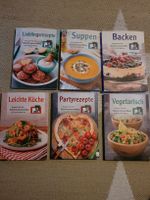 6 Kochbücher, Rezepte für die Küchenmaschine