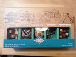 True Genius Antike Schätze Denkspiele, Holz/Metall, Neu