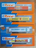 Set mit 4 Güterwagen von Roco / AC