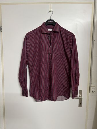 Hemd rot-blau gestreift Grösse XL guter Zustand