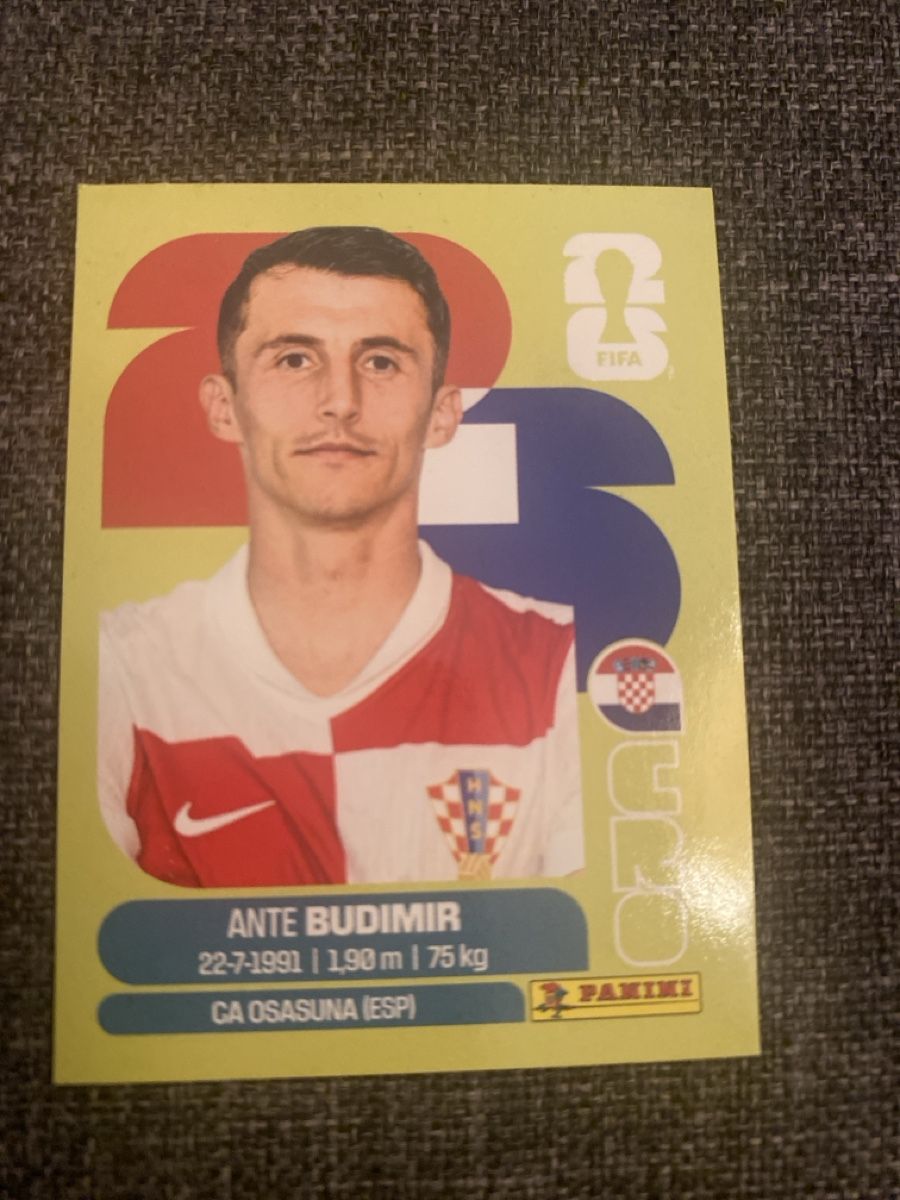 Panini Carte collezionabili: PANINI CRO 18 FIFA World Cup 2026 – Nuovo (secondo la descrizione) da Baden venduto da Dunkelheit