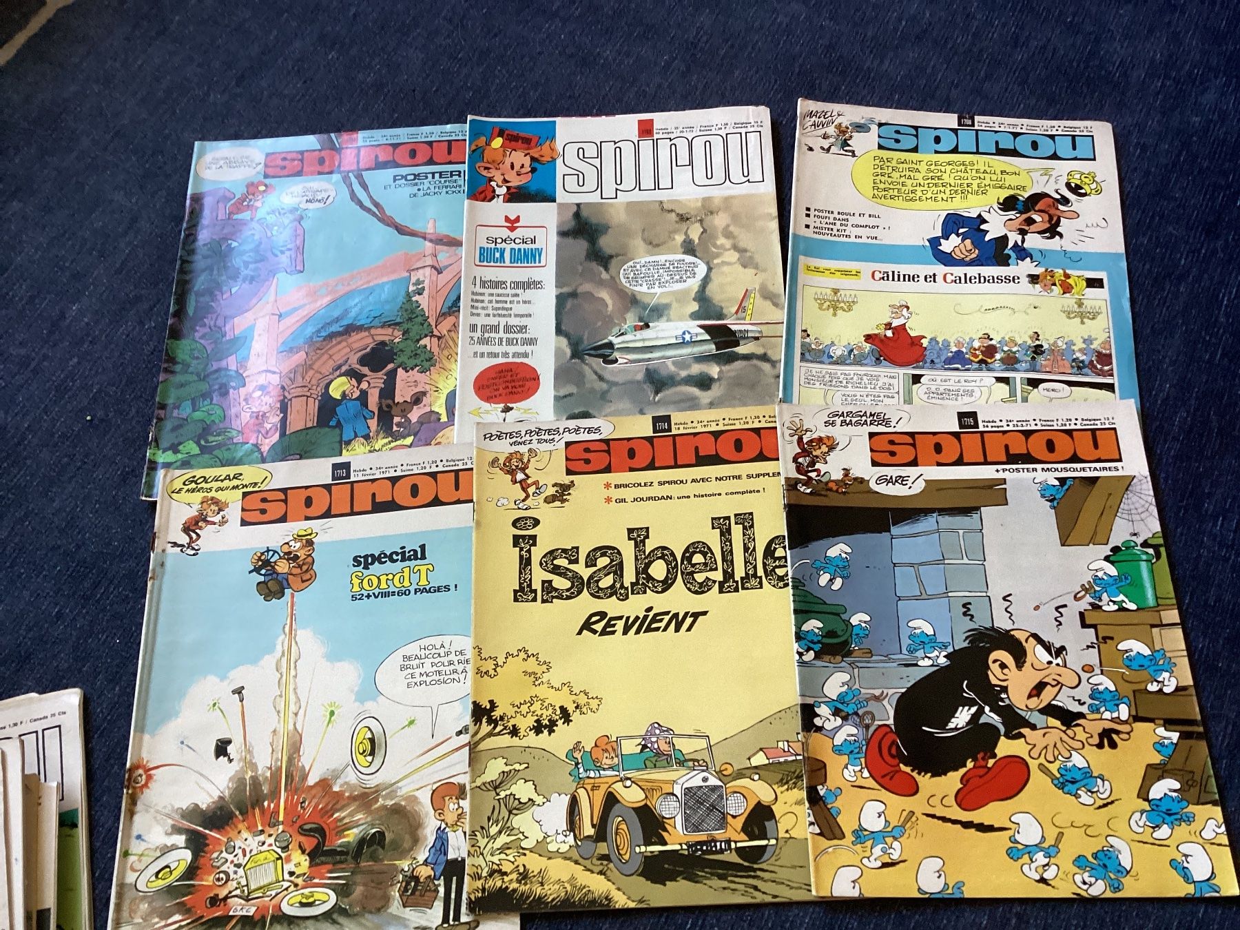 BD: 25 Spirou vintage – D'occasion à Bursinel par don_ccb9 1