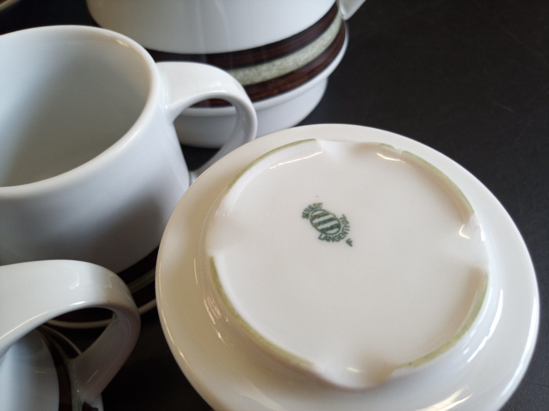 Set di piatti: Schönes Langenthal Geschirr-Set Retro Look – Usato da Reiden venduto da Zofi-Brocki 5