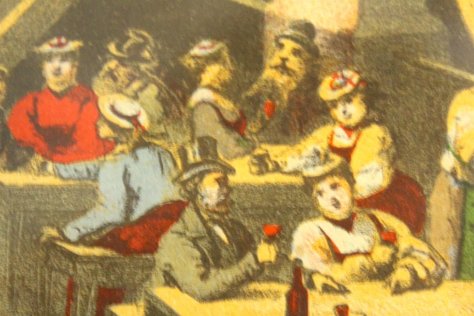 Incisioni: KORNHAUSKELLER BERN (Schweiz, 19. Jh.) – Usato da Bern venduto da Vintageprints 8