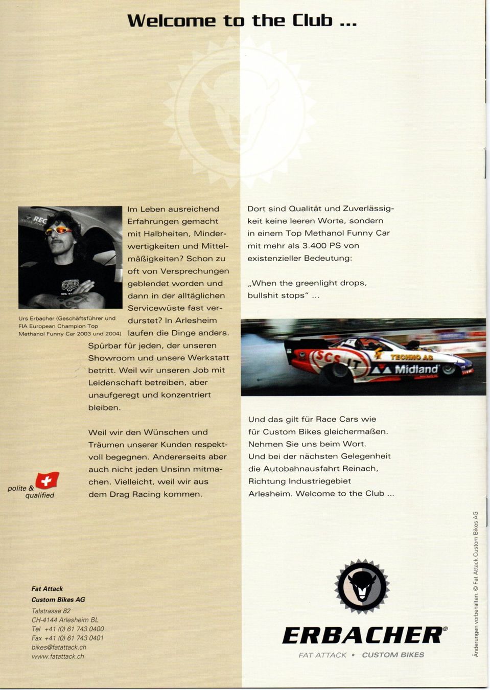 Harley-Davidson Strada: Waltz Fat Attack- Originalprospekt – Usato da Malans GR venduto da Chueche427 6