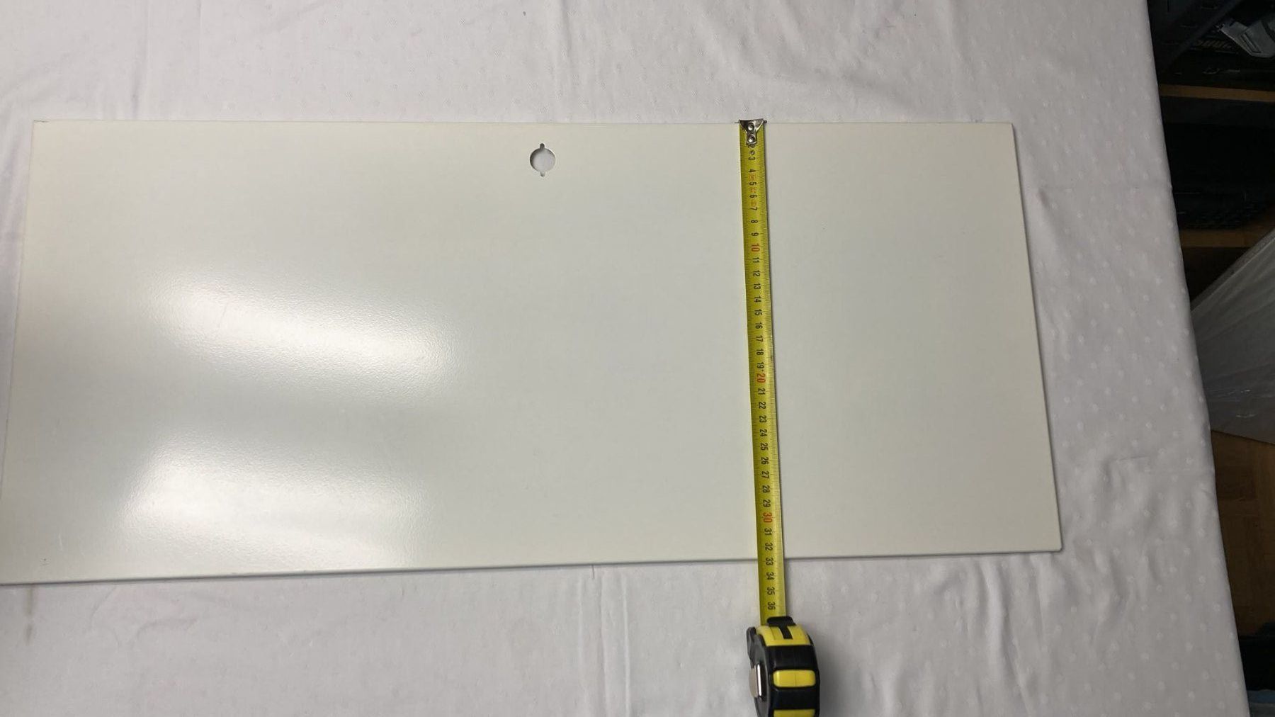 USM Scaffali: USM Haller Klappe / Frontblech 75x35 Weiss – Usato da Dietikon venduto da Rima57 2
