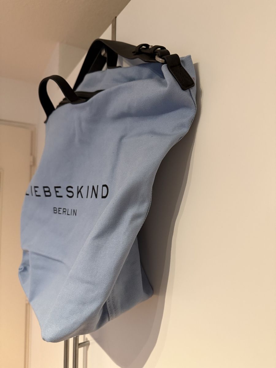 Liebeskind Taschen für Damen: Liebeskind Berlin Stofftasche in hellblau – Gebraucht aus Eglisau von Nic1906 1