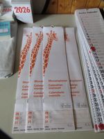 Monatsplaner Giraffe 2026 Kalender neu 4 Stück