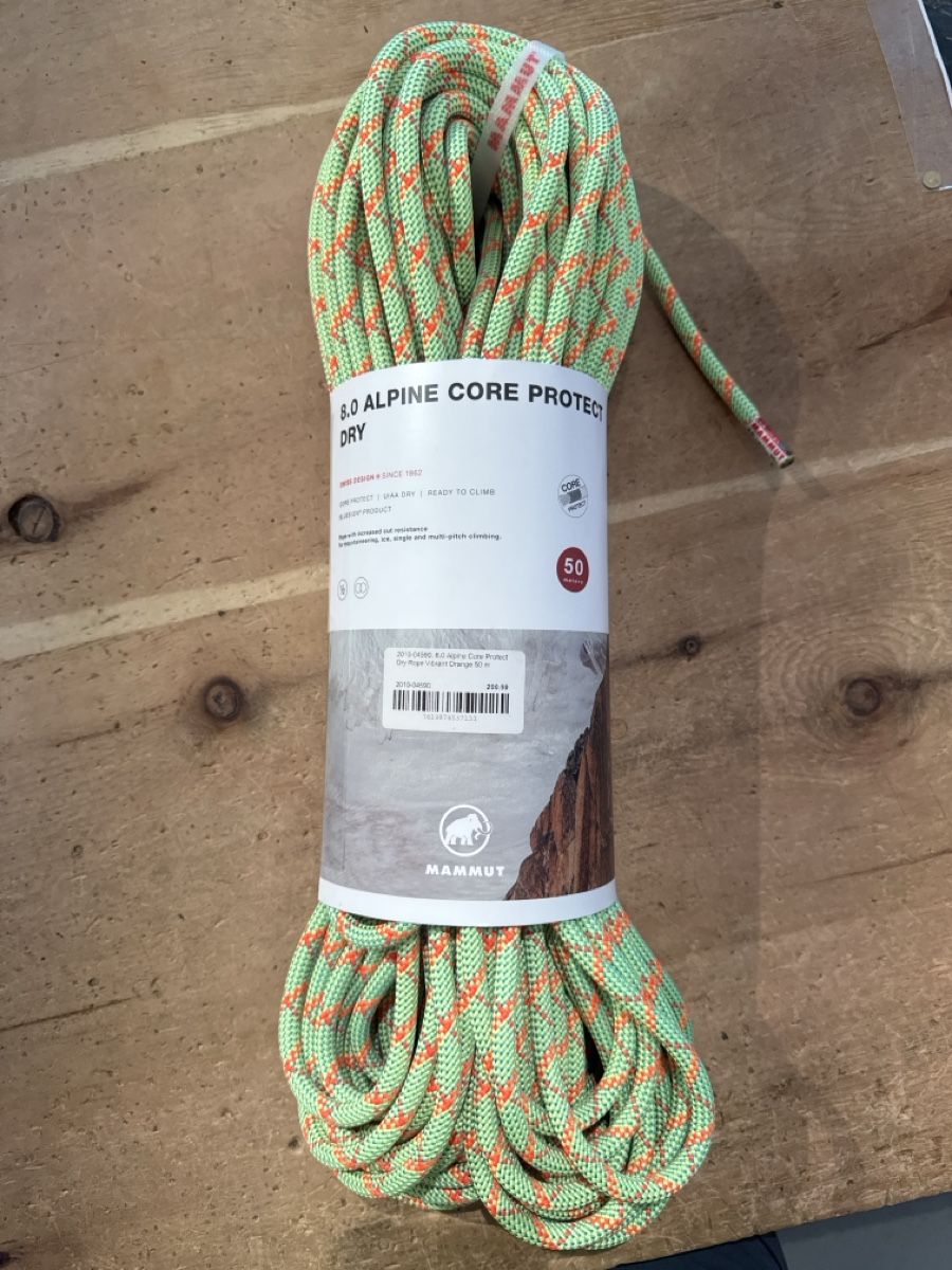 Mammut Seile: Mammut 8.0 Alpine Core Protect Dry – Neu und originalverpackt aus Zuoz von nic_59ck