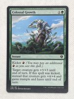 MTG: Colossal Growth - Booste deine Kreaturen im Spiel!
