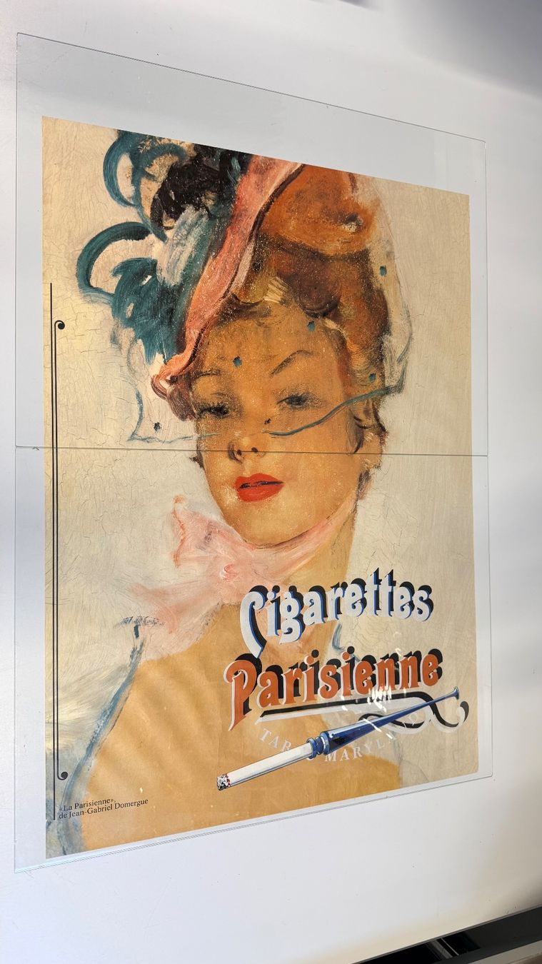 Foto & Immagini: Affiche Cigarettes Parisienne vintage – Usato da Biel/Bienne venduto da pvintage