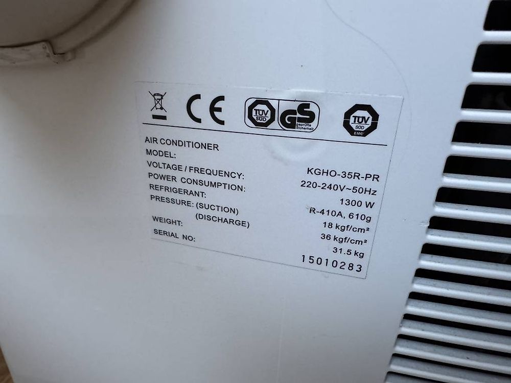 Klimageräte: Klimagerät – Gebraucht aus Zürich von davidwagner 1