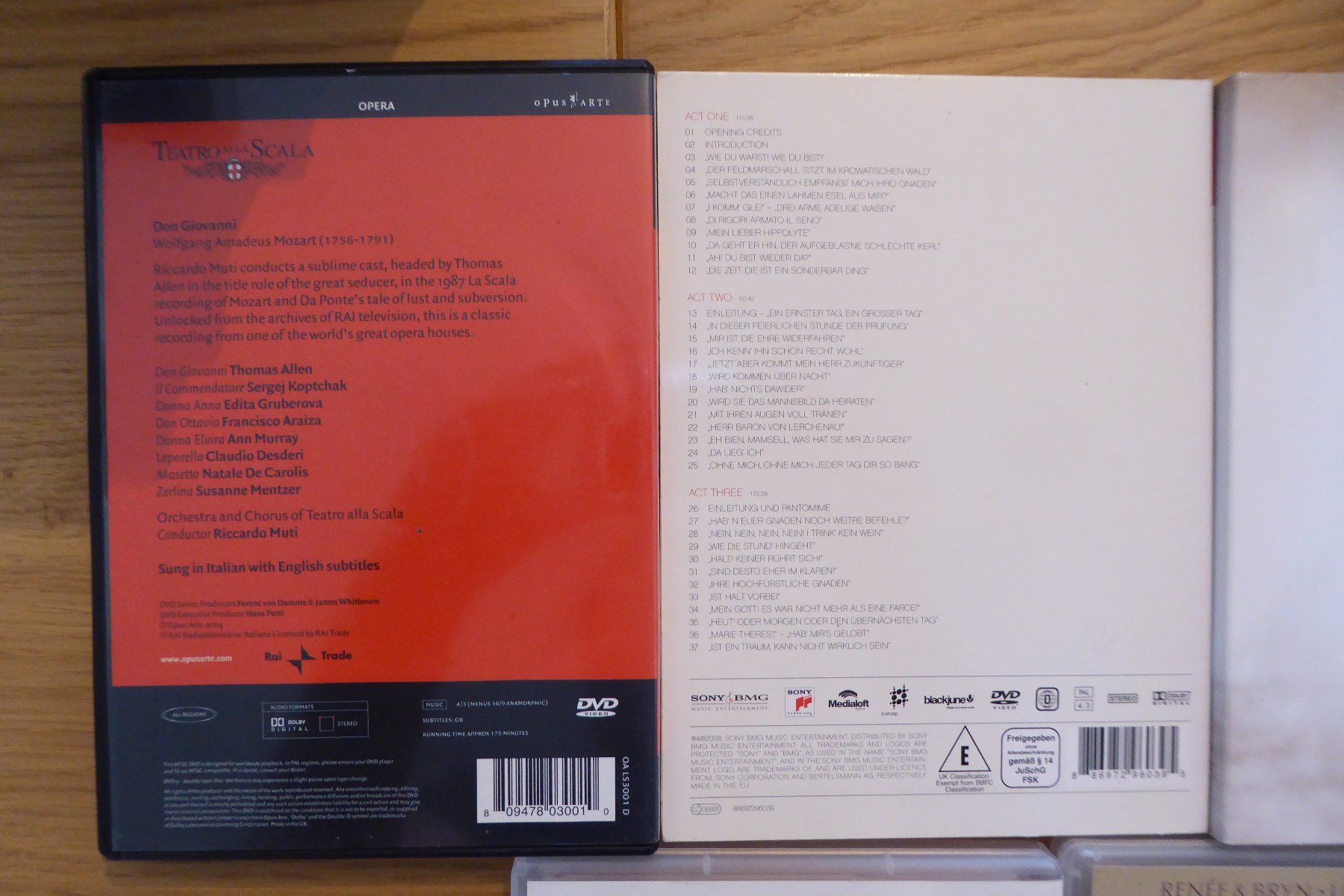Tutti i DVDs: DVD Paket Klassische Musik Oper – Usato da Allschwil venduto da Summelsarium 5