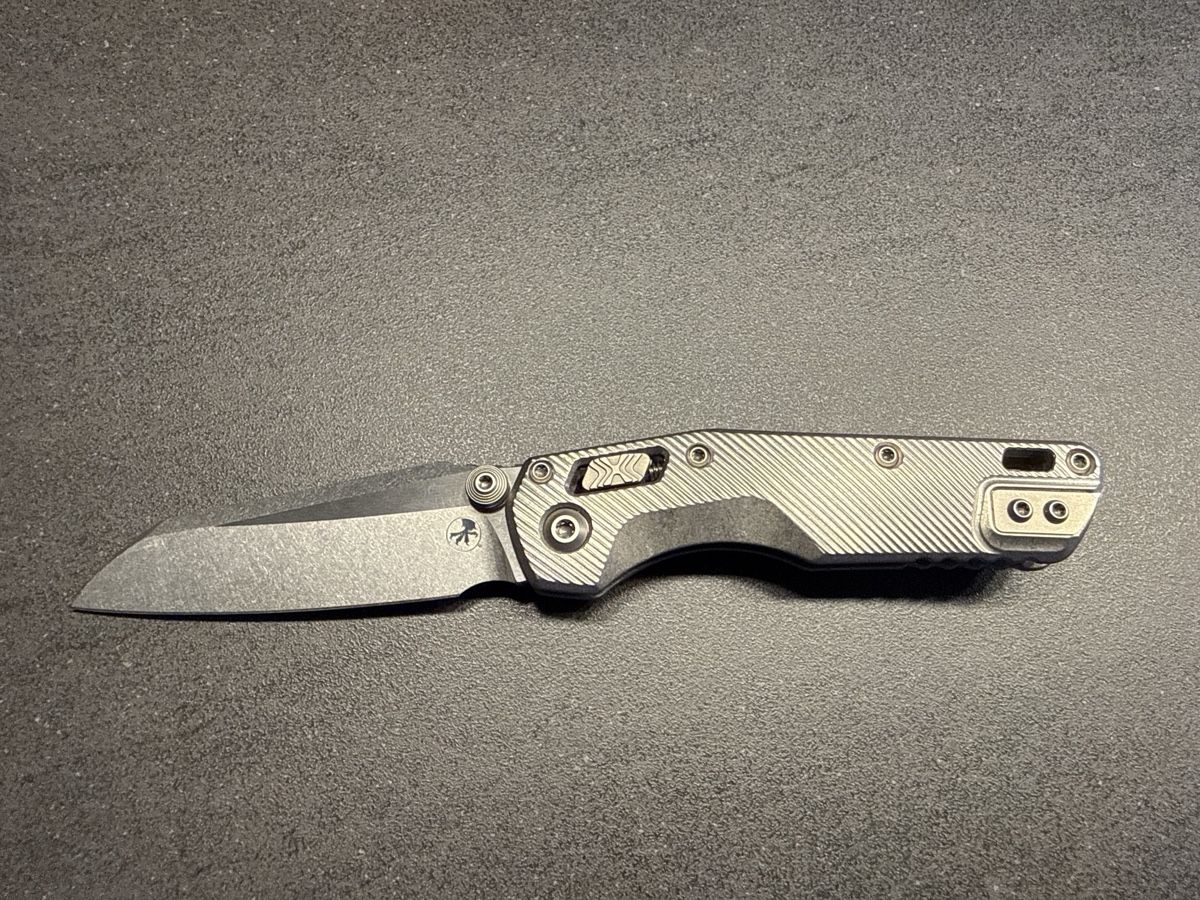 Zubehör: Microtech MSI Mini Ram Lok Fluted Titanium – Neu und originalverpackt aus Düdingen von ritzu86