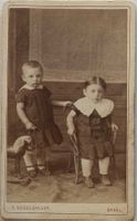 CDV S. Vogelsanger, Basel - Kinder, Spielzeug Pferd