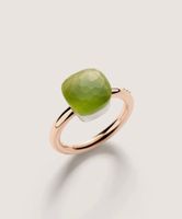 Neuer Pomellato Nudo Ring Classic Lemon Quarz Gelé - Gr. 54