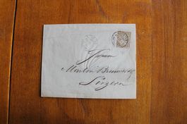 1877 Faltbrief, Preisliste Lindheimer Zürich n Luzern