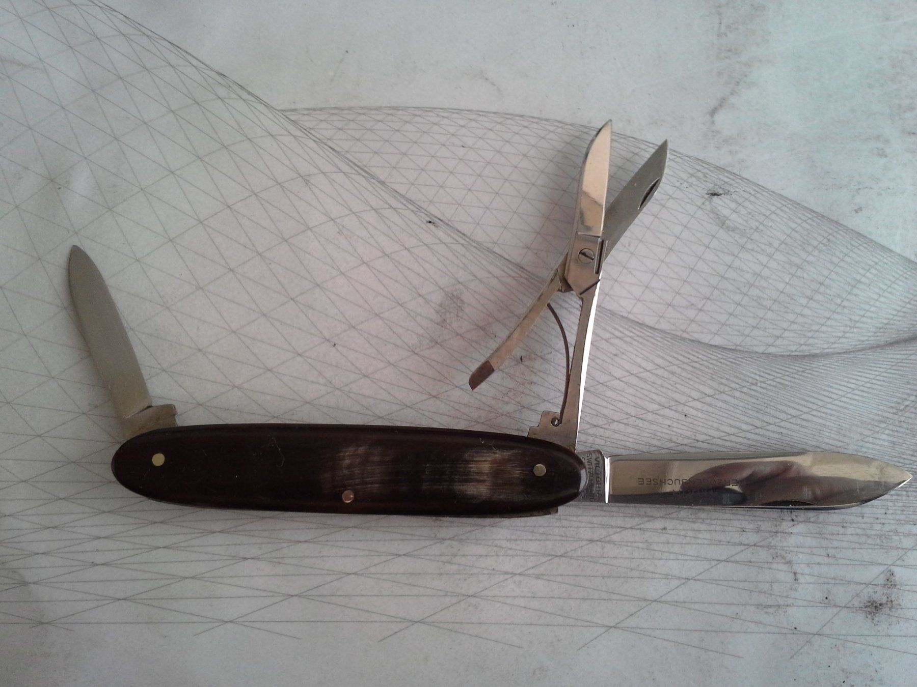 Coltelli tascabile: Sachmesser Vintage H. Dürr – Usato da Safnern venduto da Jurgdiana 1