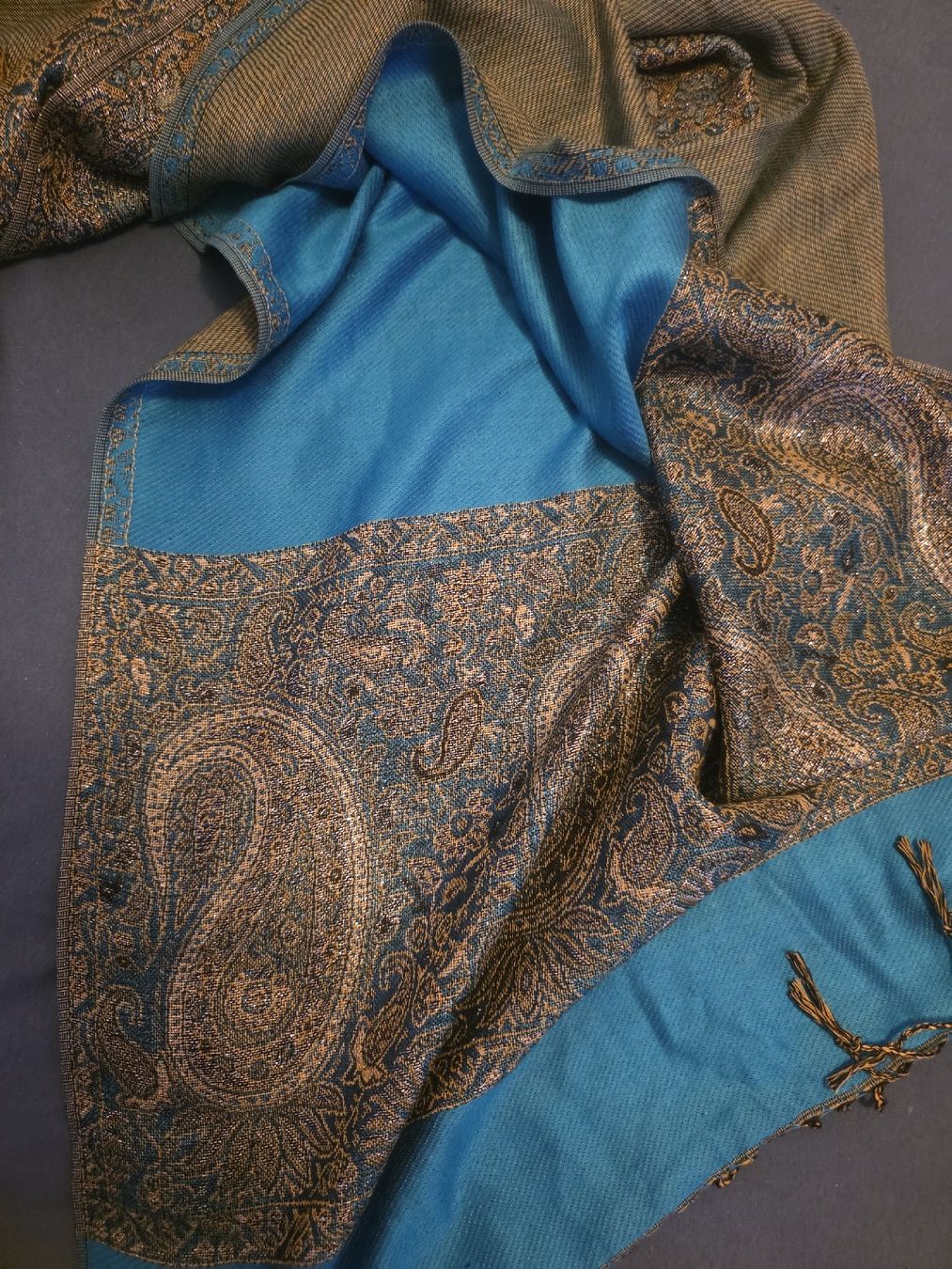 Foulard & Sciarpe: Neuer, ungetragener Pashmina-Schal – Nuovo (secondo la descrizione) da Bern venduto da T.Rochow 3