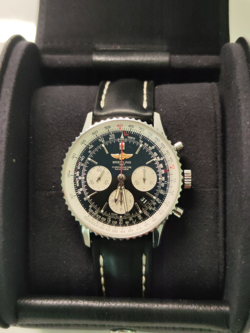 Breitling Montres: Breitling Navitimer b01, 2017 komplett  – D'occasion à Volketswil par Zip3