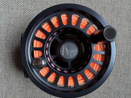 Fliegenrolle Vosseler S2 mit Fliegenschnur