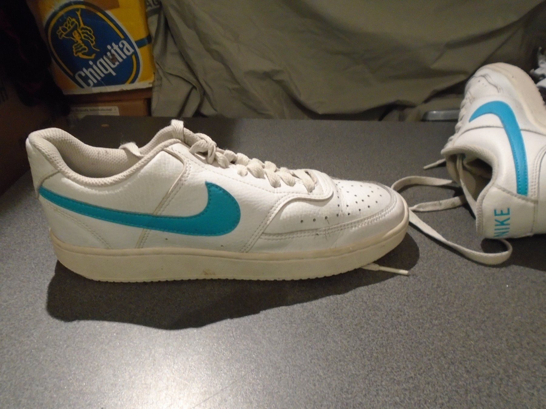 Nike Scarpe da donna: Sneaker Grösse 40, Nike Air Force, weiss/blau – Usato da Zürich venduto da Motzkuh 1