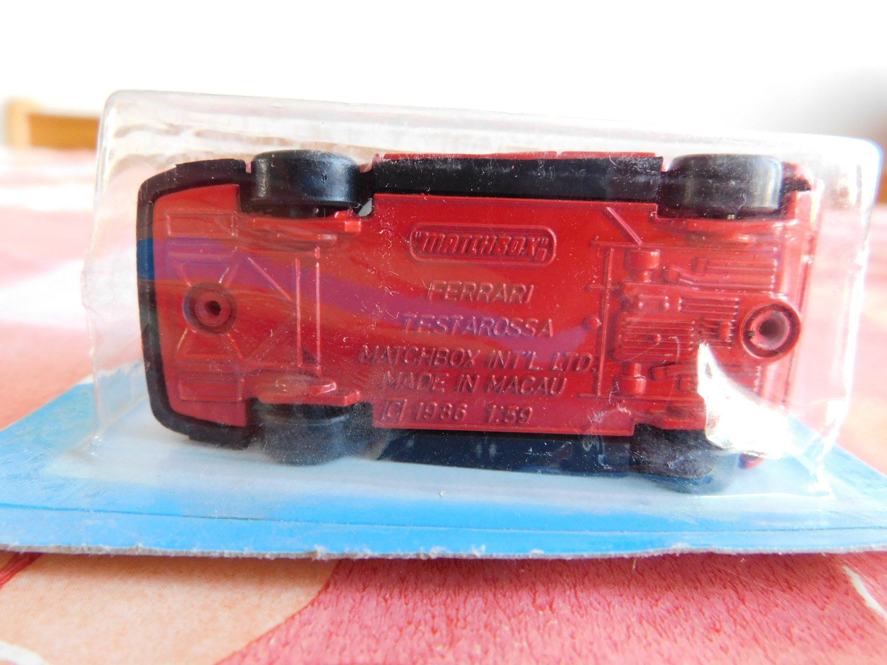 Matchbox Modellini d'auto: Matchbox Ferrari Testarossa OVP – Nuovo e nell'imballaggio originale da Strengelbach venduto da Wedi73 1
