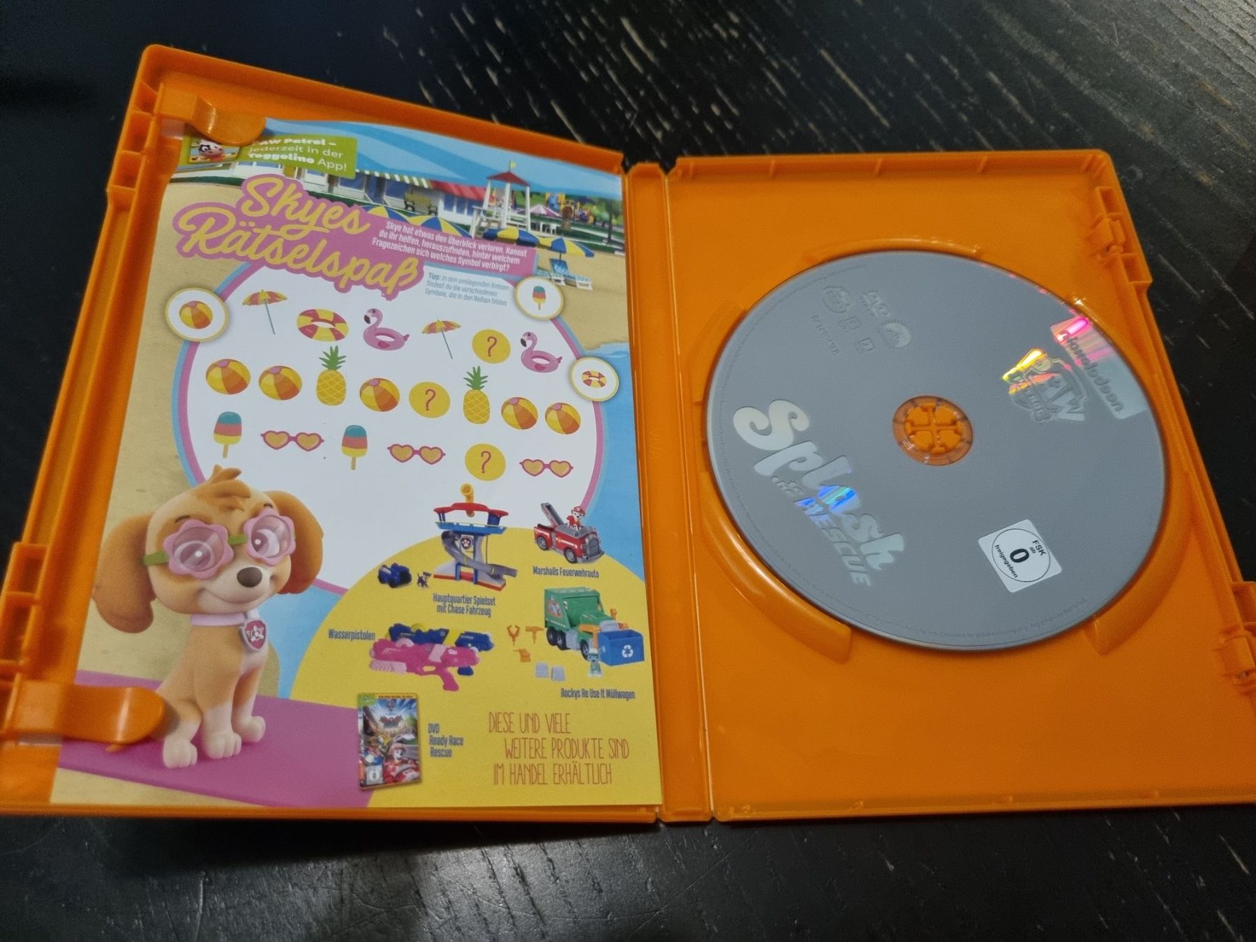 Tutti i DVDs: PAW Patrol Einsatz im Wasser – Usato da Kaiseraugst venduto da muggel27 2